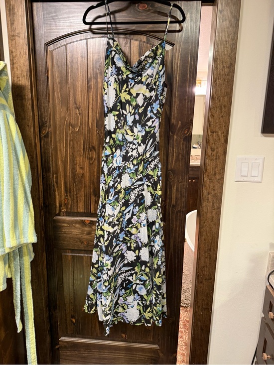 Abercrombie & Fitch Dresses & Skirts - Floral Slip Maxi Dress in Black and Pastel Florals